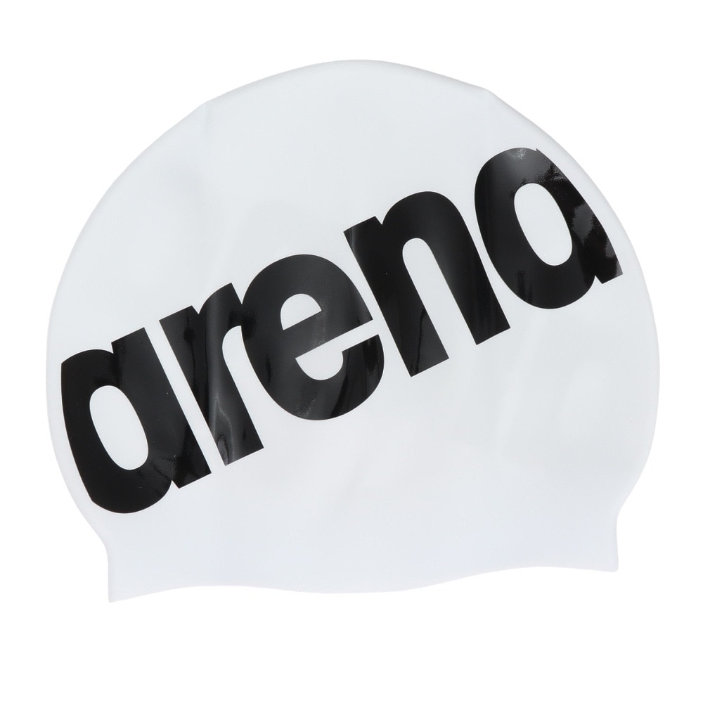 アリーナ（ARENA）（メンズ、レディース）水泳 キャップ シリコーンキャップ AS5SSC11U WHBK