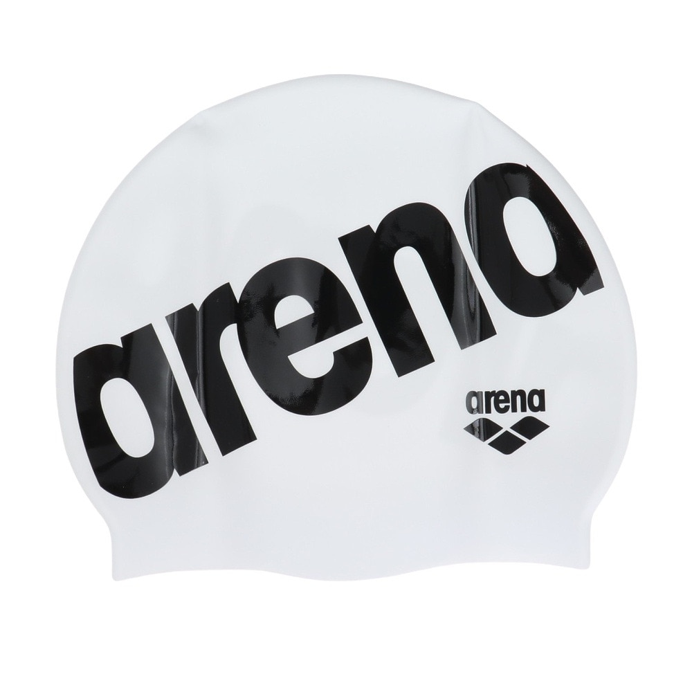 アリーナ（ARENA）（メンズ、レディース）水泳 キャップ シリコーンキャップ AS5SSC11U WHBK