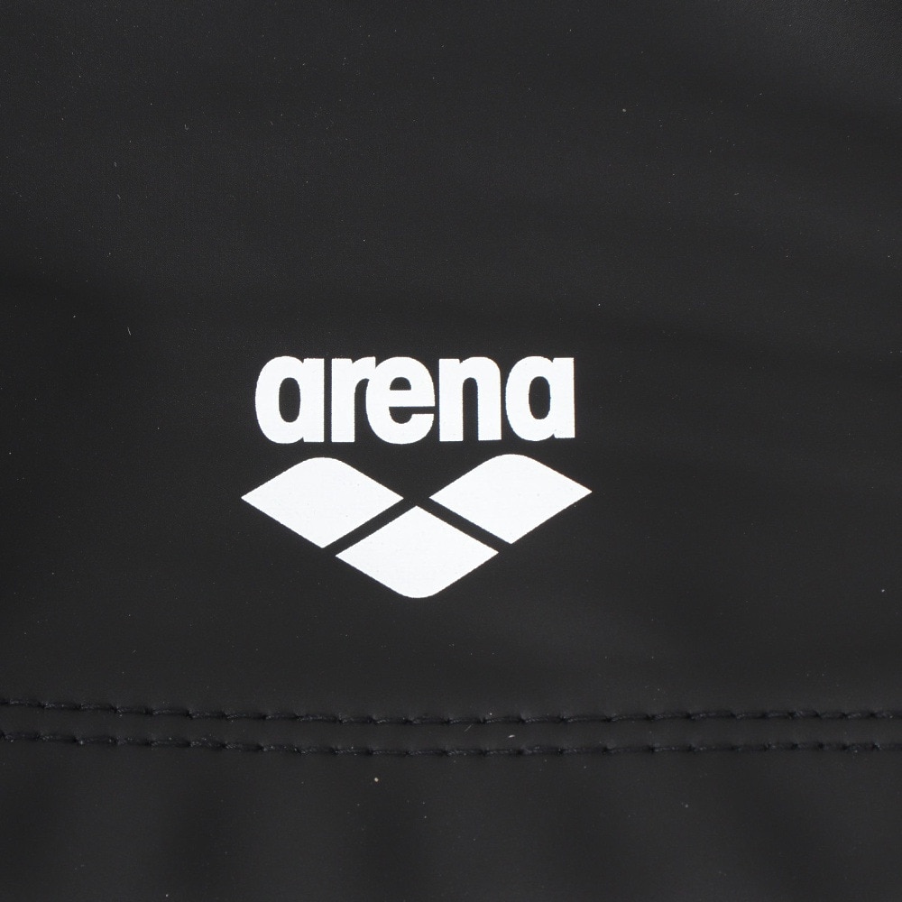 アリーナ（ARENA）（メンズ、レディース）シリコーンキャップ  水泳 キャップ 2ウェイ 黒 白 50-59センチ AS5SSC30U BKWH アリーナロゴ シンプル ニット 