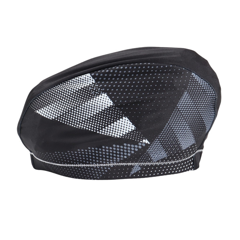 スピード（SPEEDO）（メンズ、レディース）キャップ 水泳 トライアングル トリコット 黒 SE12510 K 水泳帽  柄 練習 部活 運動 スポーツ フィットネス 健康