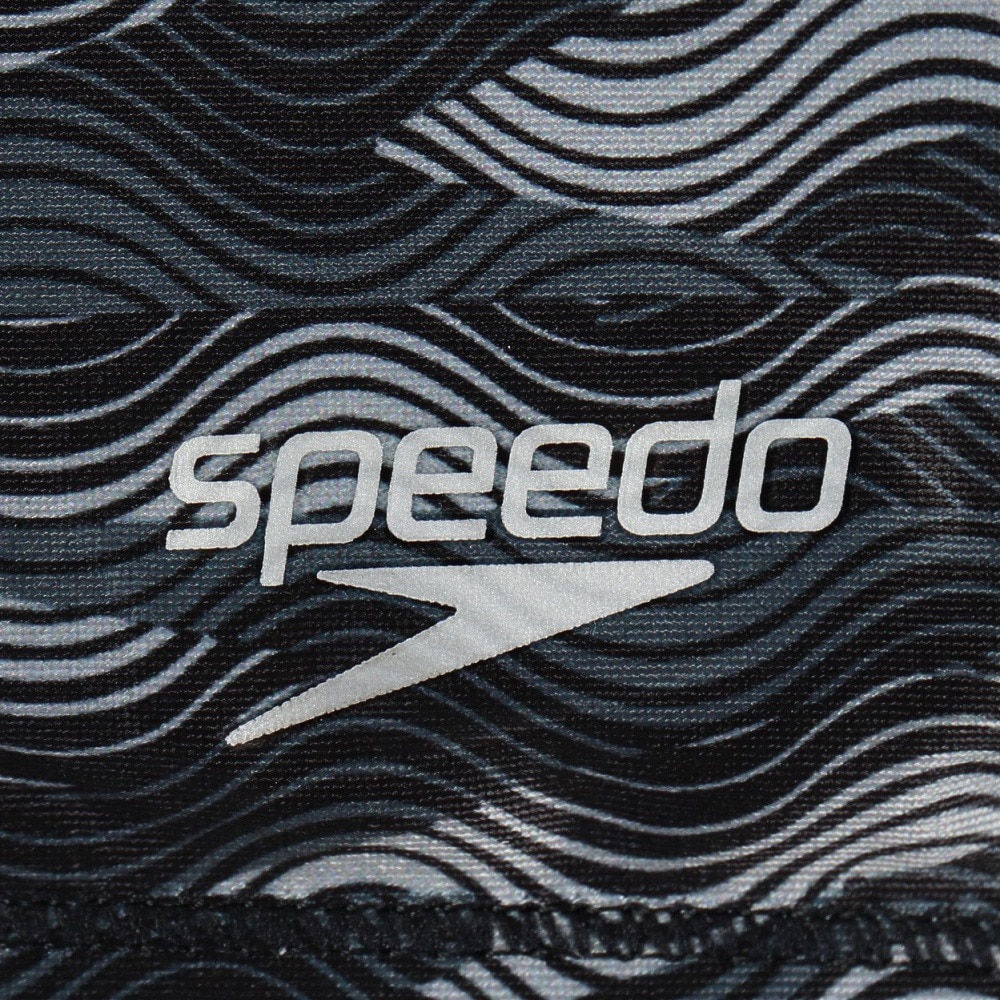 スピード（SPEEDO）（メンズ、レディース）スイムキャップ 水泳 ハイタイドブーントリコットキャップ SE12511 K 50-59cm 黒