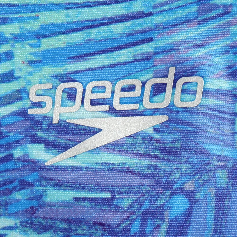 スピード（SPEEDO）（メンズ、レディース）水泳 キャップ フラクタルパーム トリコットキャップ SE12512 BL