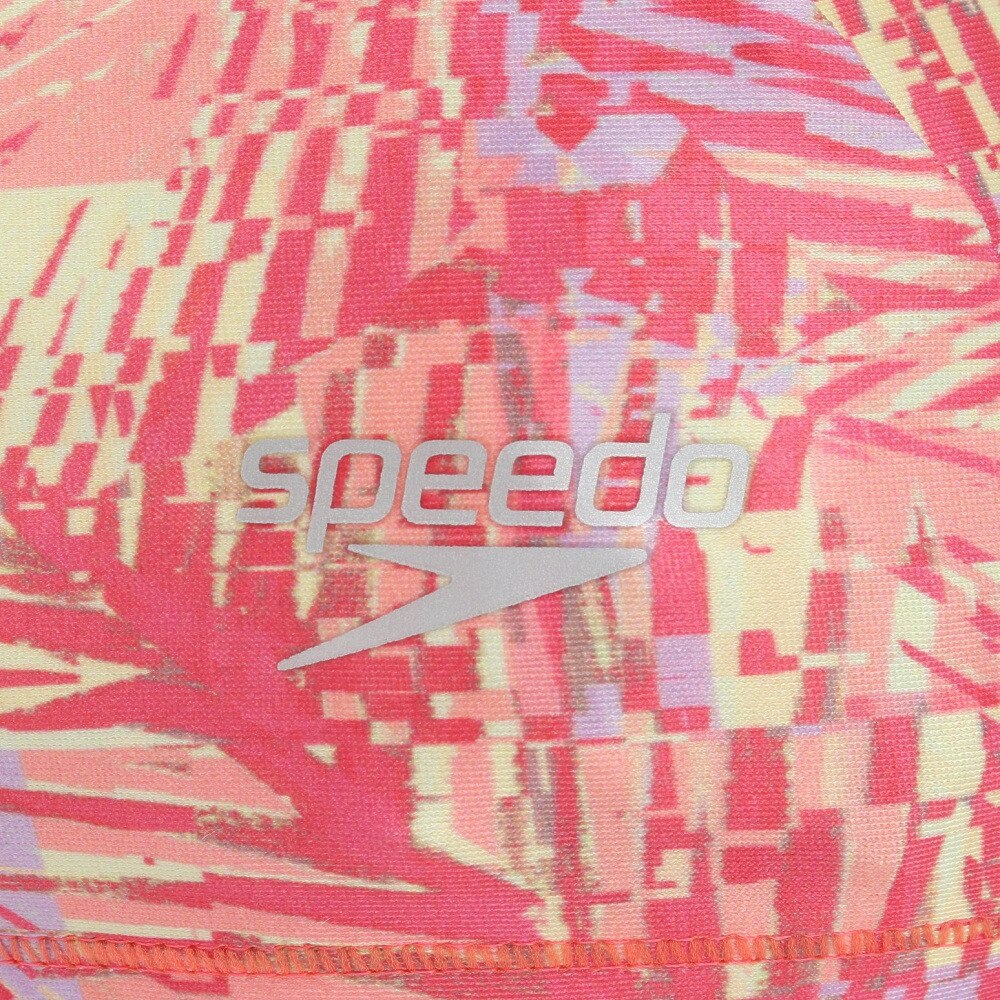 スピード（SPEEDO）（メンズ、レディース）水泳 キャップ フラクタルパーム トリコットキャップ SE12512 YE