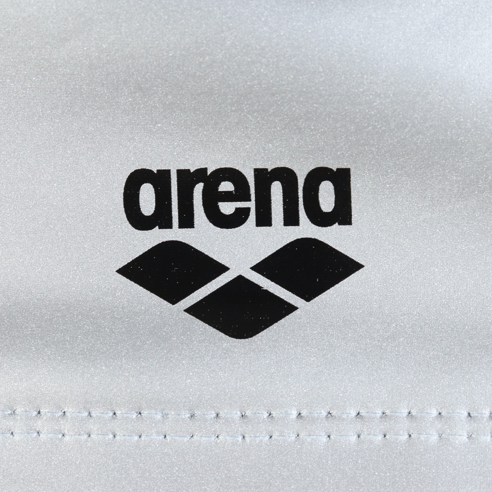 アリーナ（ARENA）（メンズ、レディース）スイムキャップ シリコーンキャップ 2ウェイ シルバー ブラック 50-59センチ AS5SSC30U SLBK スイムキャップ