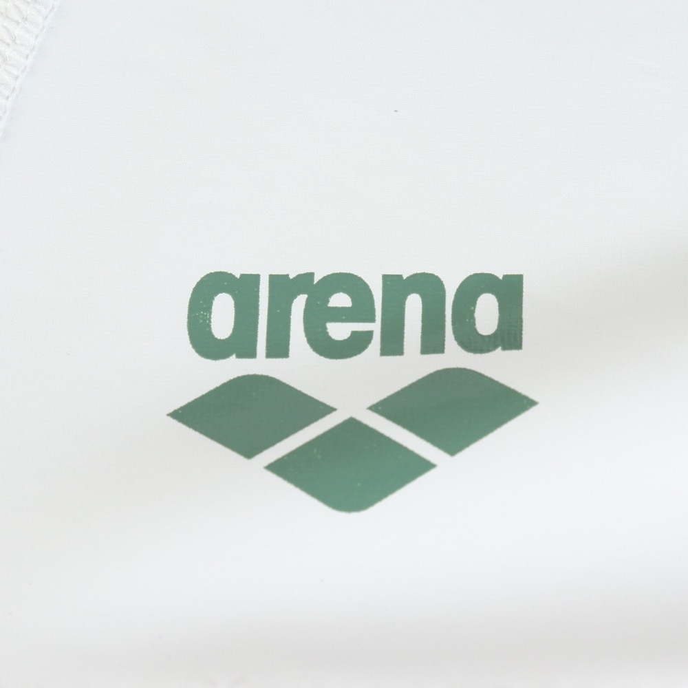 アリーナ（ARENA）（メンズ、レディース）スイムキャップ シリコーンキャップ 2ウェイ 白  50-59センチ AS5SSC32U WHGR スイムキャップ スイムグッズ ロゴ入り