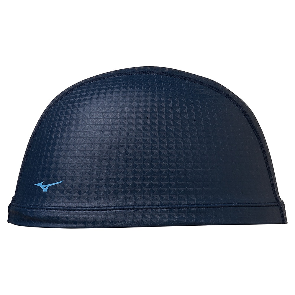 ミズノ（MIZUNO）（メンズ、レディース）スイムキャップ 水泳 2WAYシリコーンキャップ 紺 N2JWB20114 スイミングキャップ 水泳帽 ストレッチ