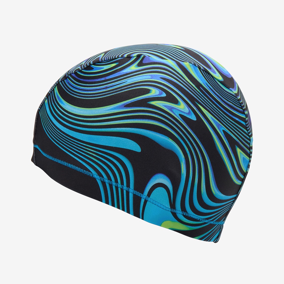 スピード（SPEEDO）（メンズ、レディース）水泳 アクアラバトリコットキャップ SE12560 BL