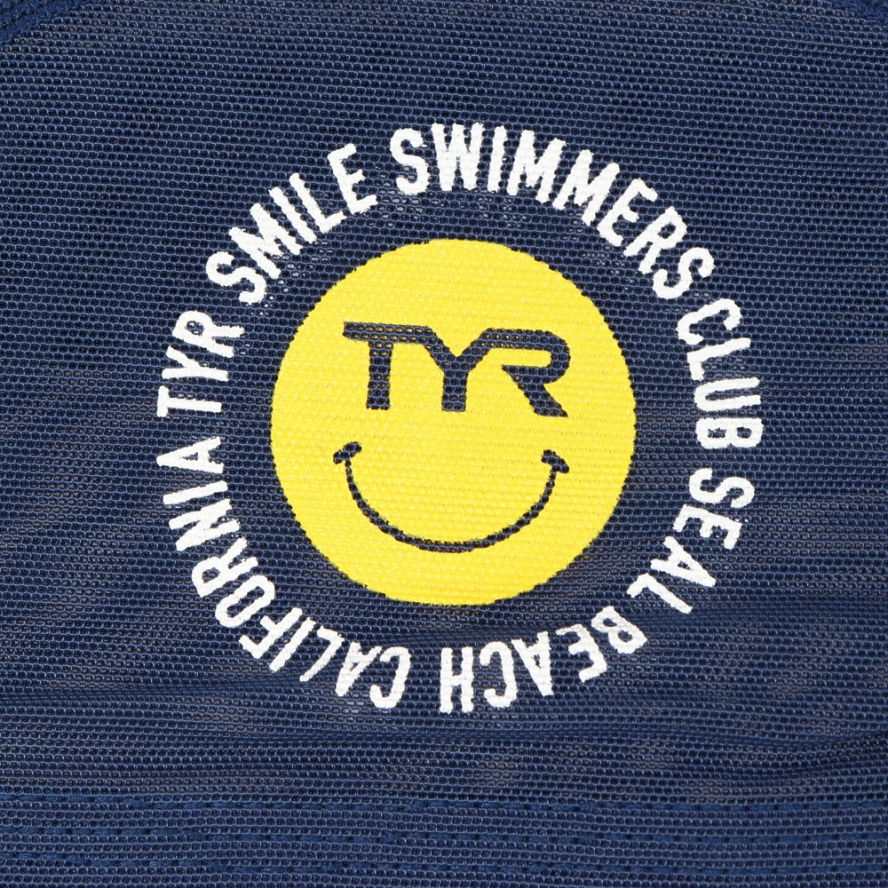 ティア（TYR）（メンズ、レディース）水泳 メッシュキャップ SMILE LCMM-48 NV