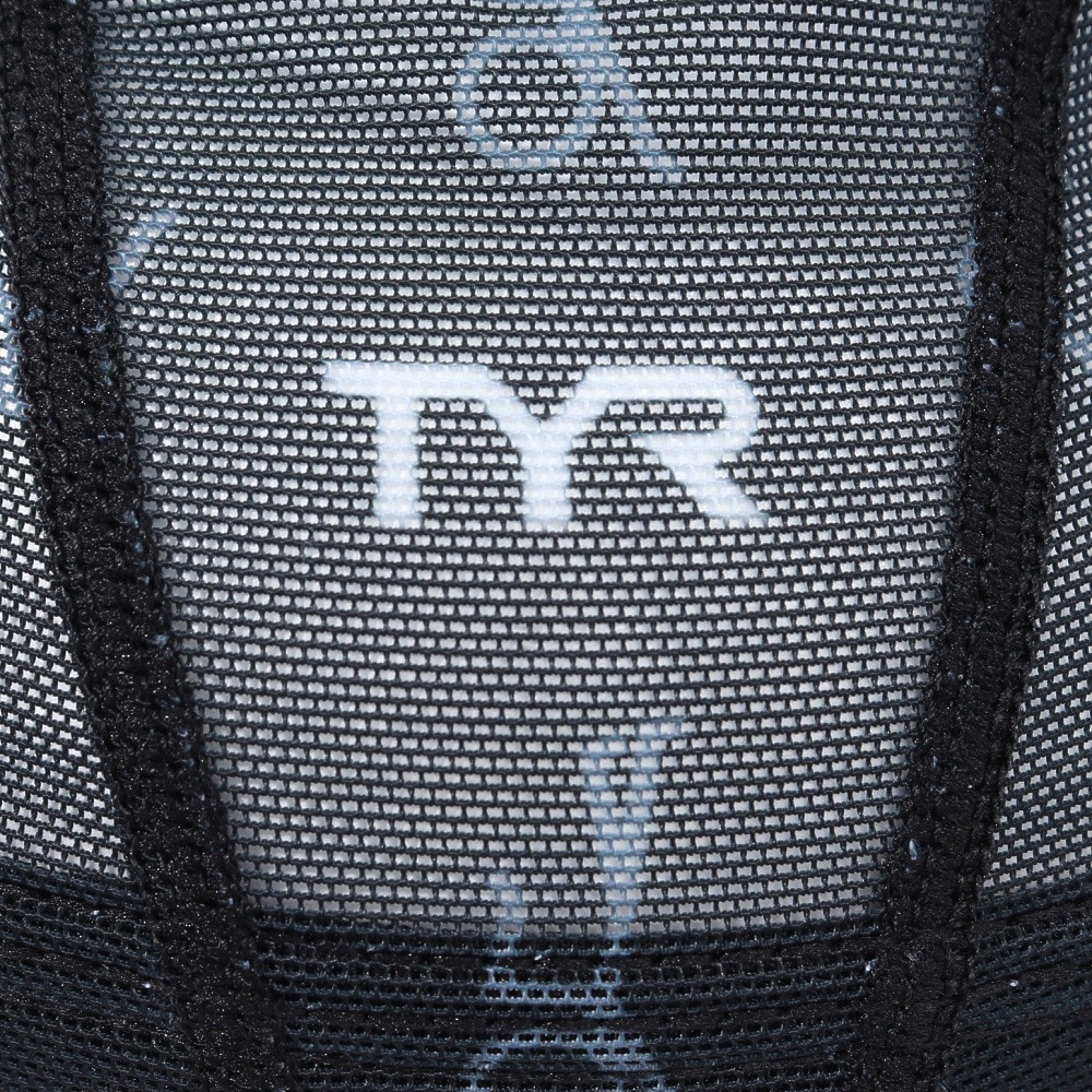 ティア（TYR）（メンズ、レディース）水泳 メッシュキャップ LCMM-51 BKGY