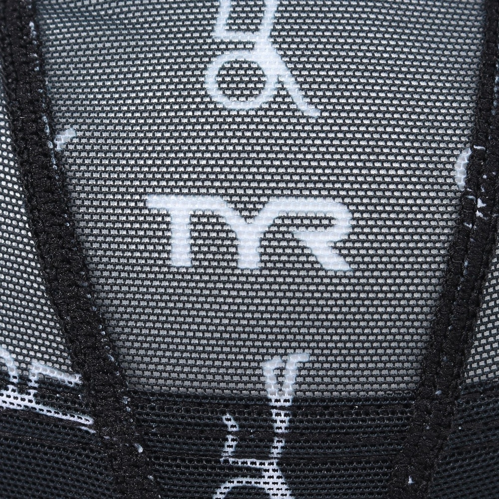 ティア（TYR）（メンズ、レディース）水泳 メッシュキャップ LCMM-51 BKWH