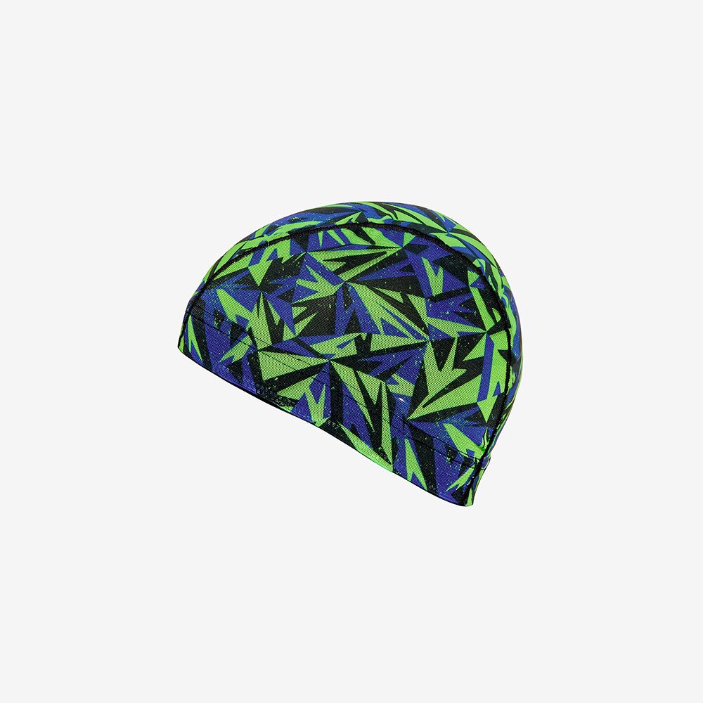 スピード（SPEEDO）（メンズ、レディース）水泳 ブーンカモメッシュキャップ SE12353 GR