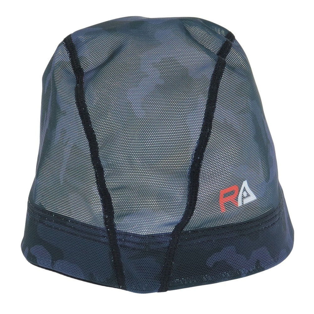 RA（RA）（メンズ）水泳 メッシュキャップ カモフラ RA523-LCMM01 BK