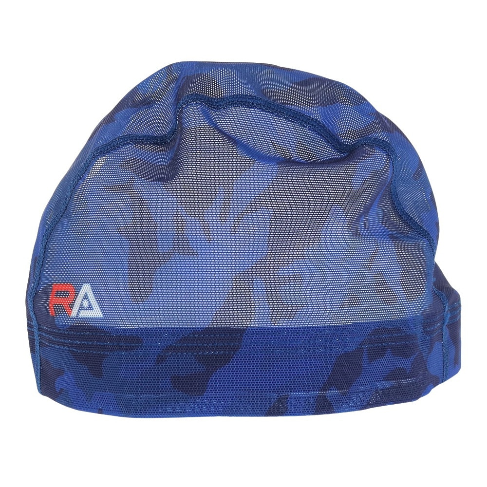 RA（RA）（メンズ）水泳 メッシュキャップ カモフラ RA523-LCMM01 NV