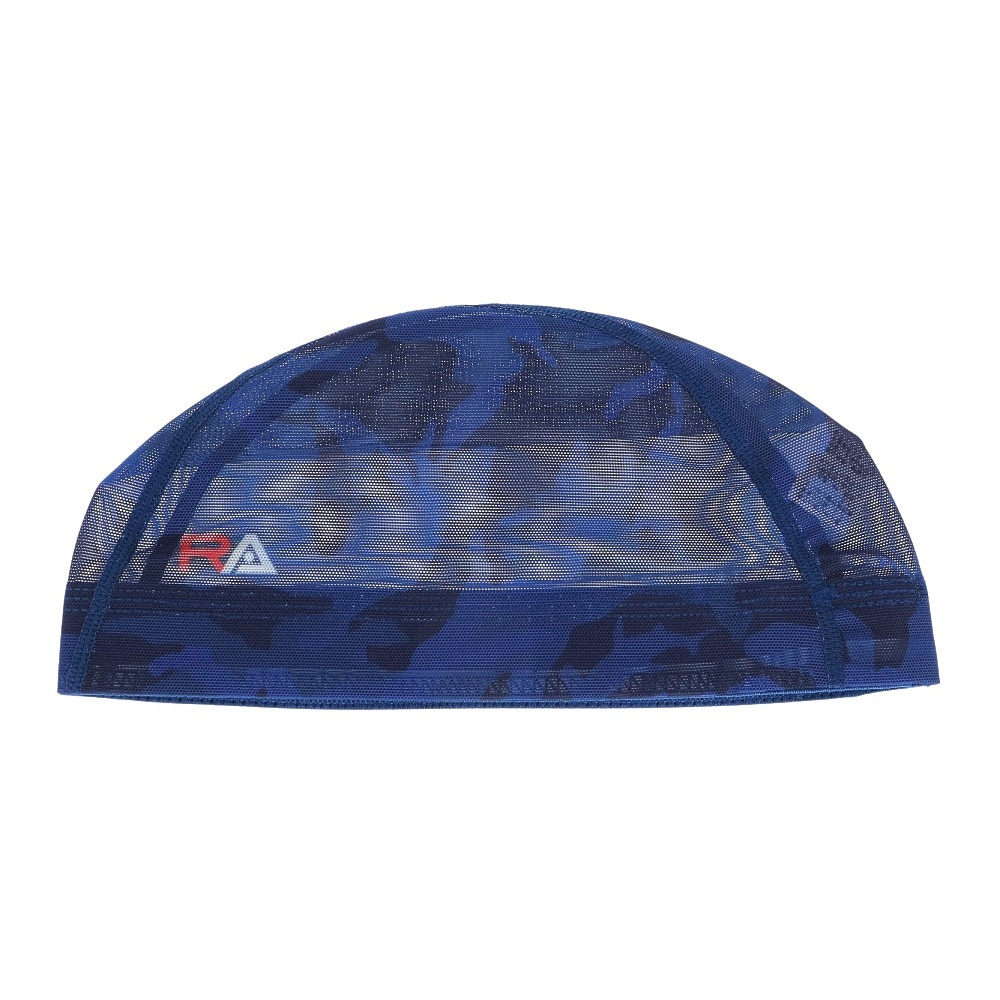 RA（RA）（メンズ）水泳 メッシュキャップ カモフラ RA523-LCMM01 NV