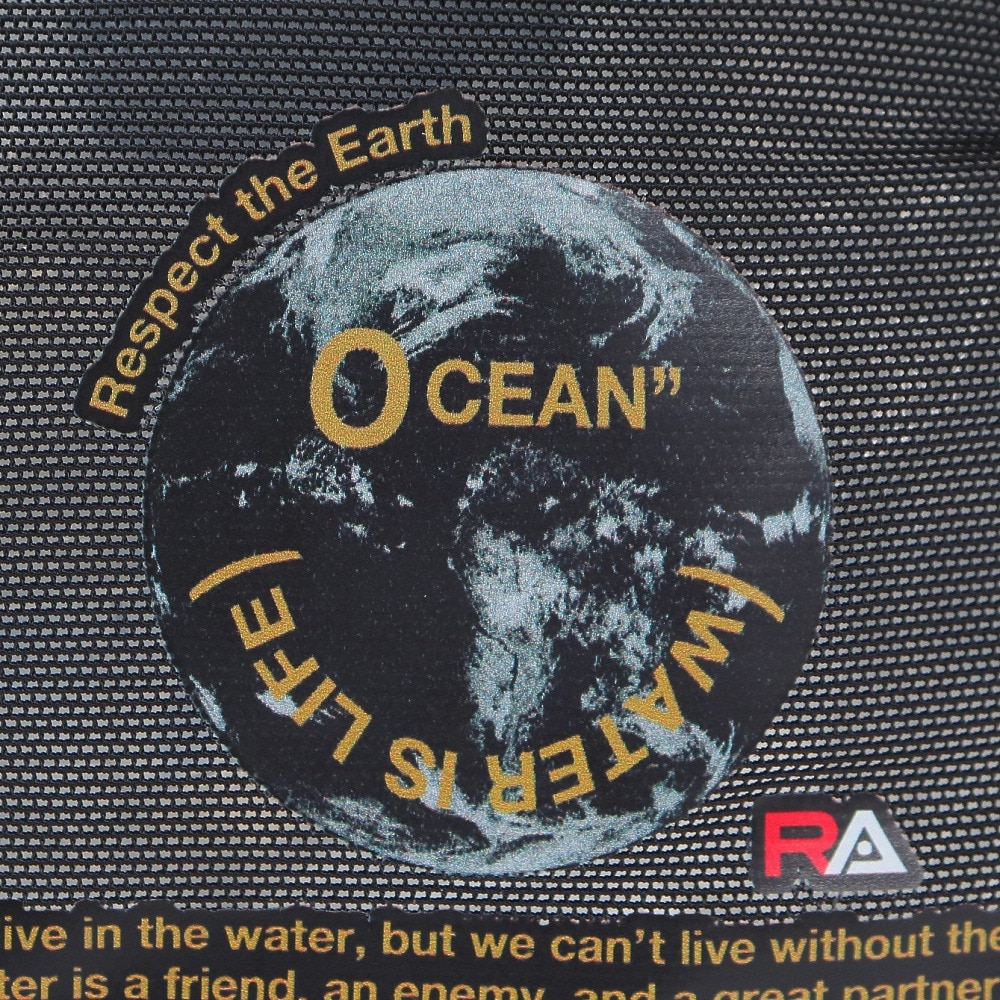 RA（RA）（メンズ、レディース）水泳 メッシュキャップ OCEAN RA523-LCMM02  BKGD