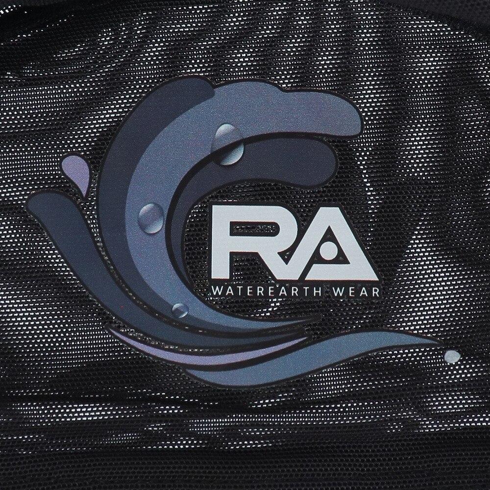 RA（RA）（メンズ）水泳 メッシュキャップ RA RA523-LCMM03 BKGY