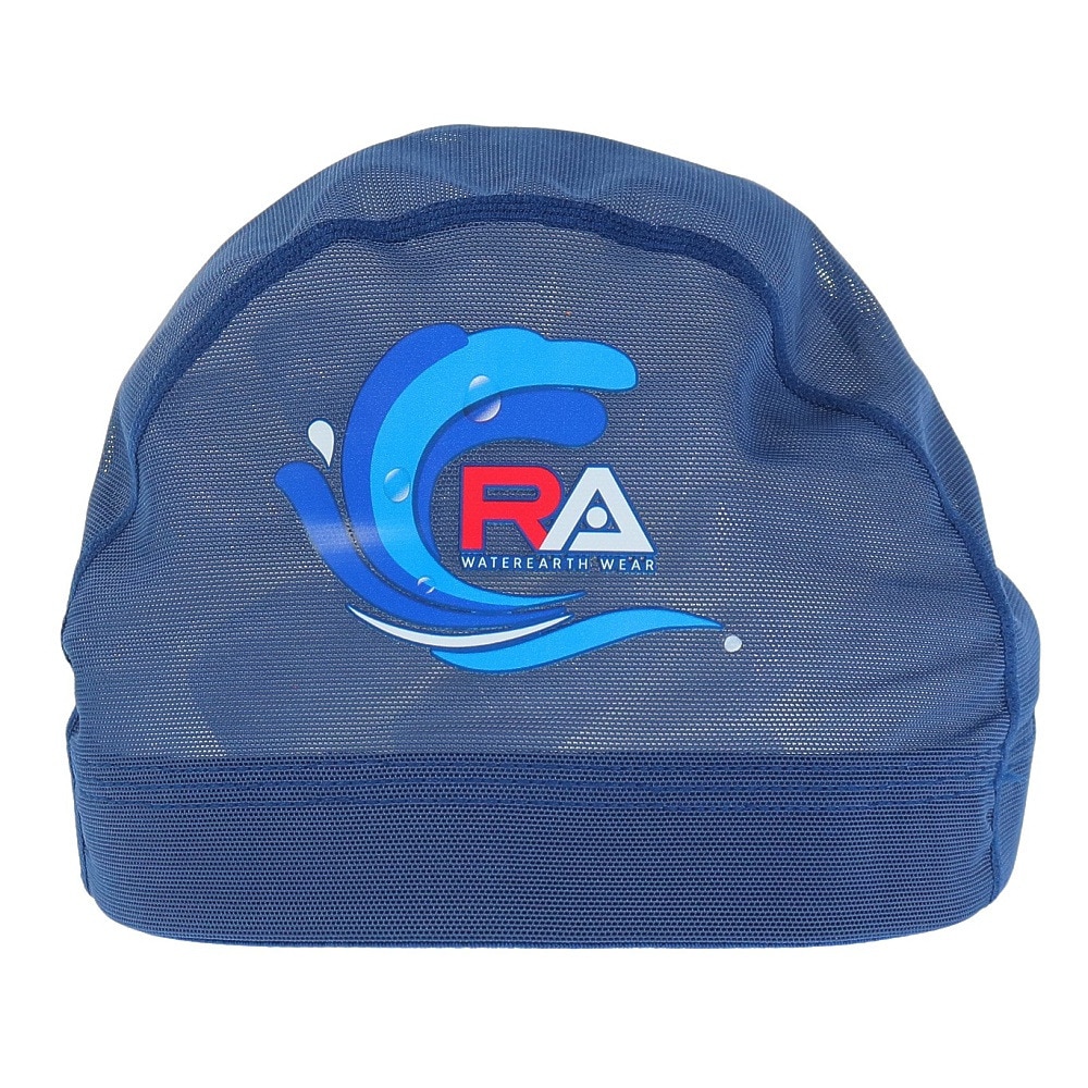 RA（RA）（メンズ）水泳 メッシュキャップ RA RA523-LCMM03 NVBL