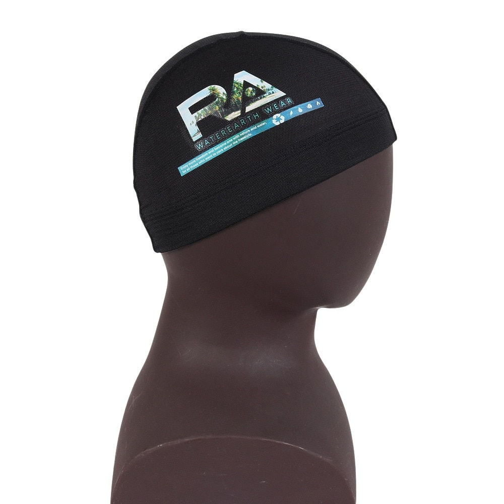 RA（RA）（メンズ、レディース）水泳 メッシュキャップ M  RA124-LCMM01 BKML