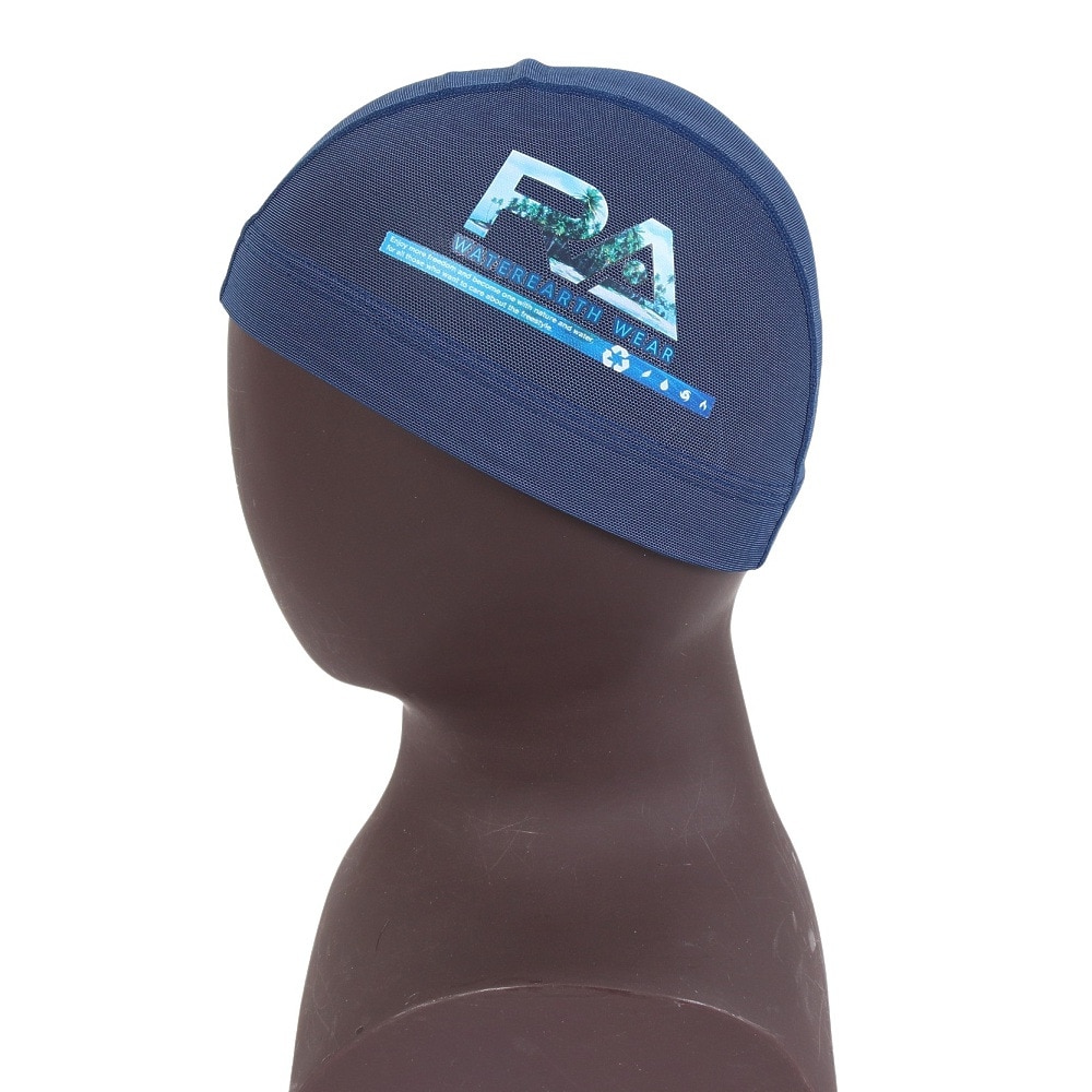RA（RA）（メンズ、レディース）水泳 メッシュキャップ M  RA124-LCMM01 NVML