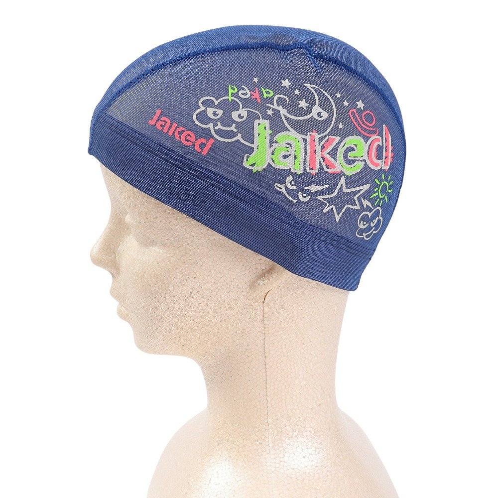 ジャケッド（Jaked）（メンズ、レディース、キッズ）水泳 プリントメッシュキャップ 24SS 0830281-0381