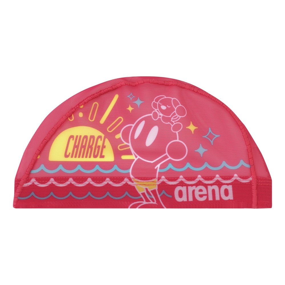 アリーナ（ARENA）（メンズ、レディース）水泳 メッシュキャップ ARN-4413 FPNK