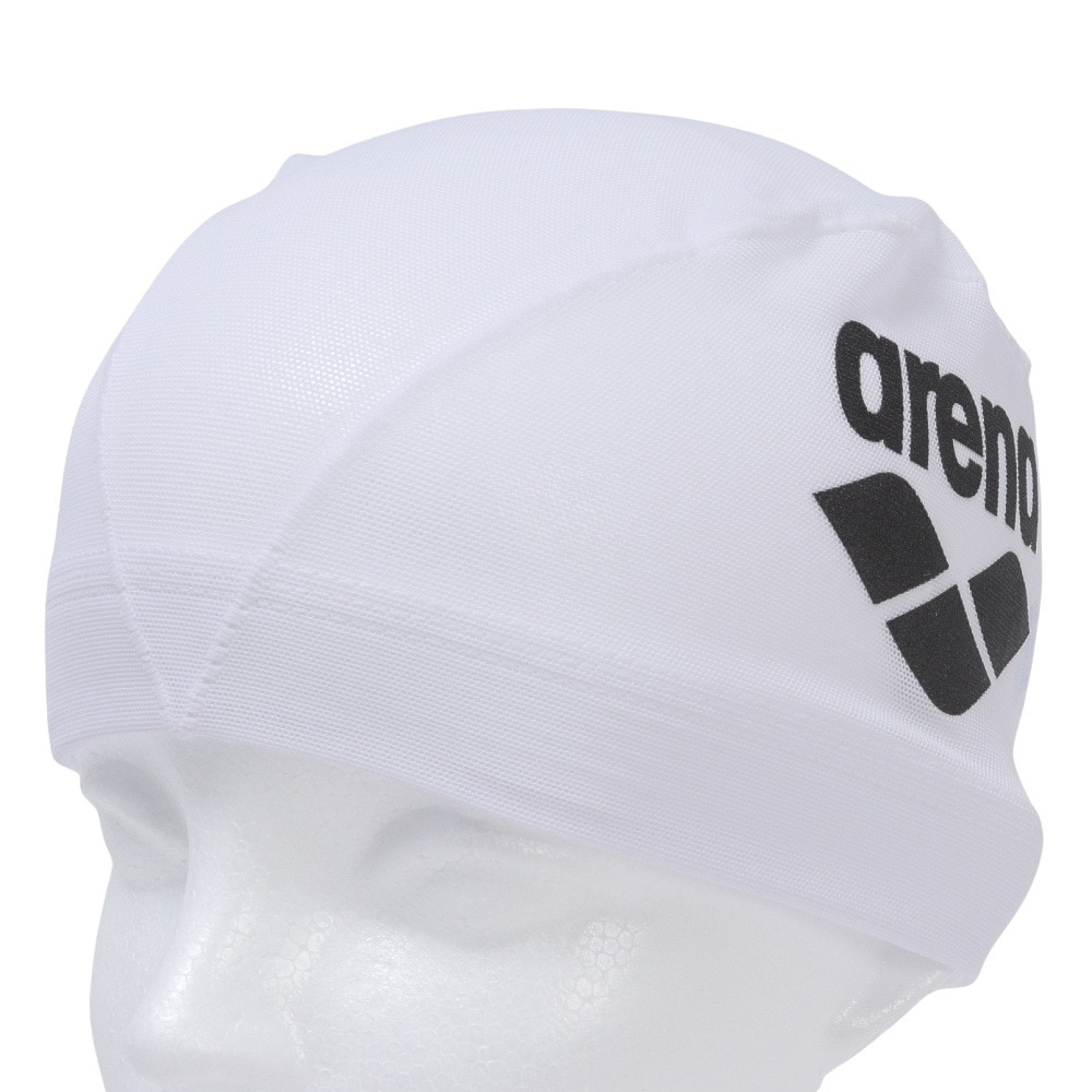 アリーナ（ARENA）（メンズ、レディース）水泳 アリーナロゴメッシュキャップ ARN-6414 WBK
