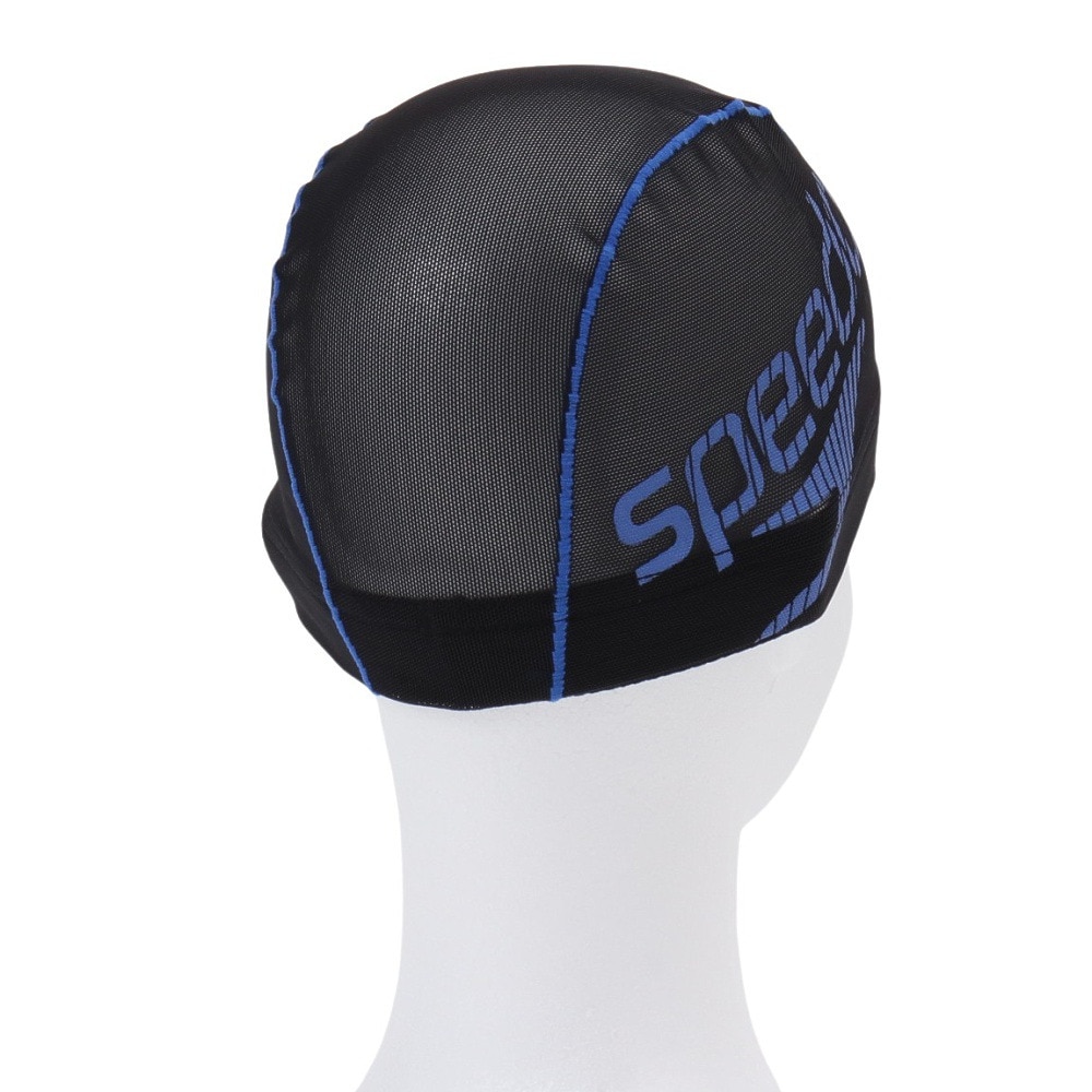 スピード（SPEEDO）（メンズ、レディース）水泳 メッシュキャップ ビームスタック SE12420 MB
