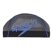 スピード（SPEEDO）（メンズ、レディース）水泳 メッシュキャップ ビームスタック SE12420 MB