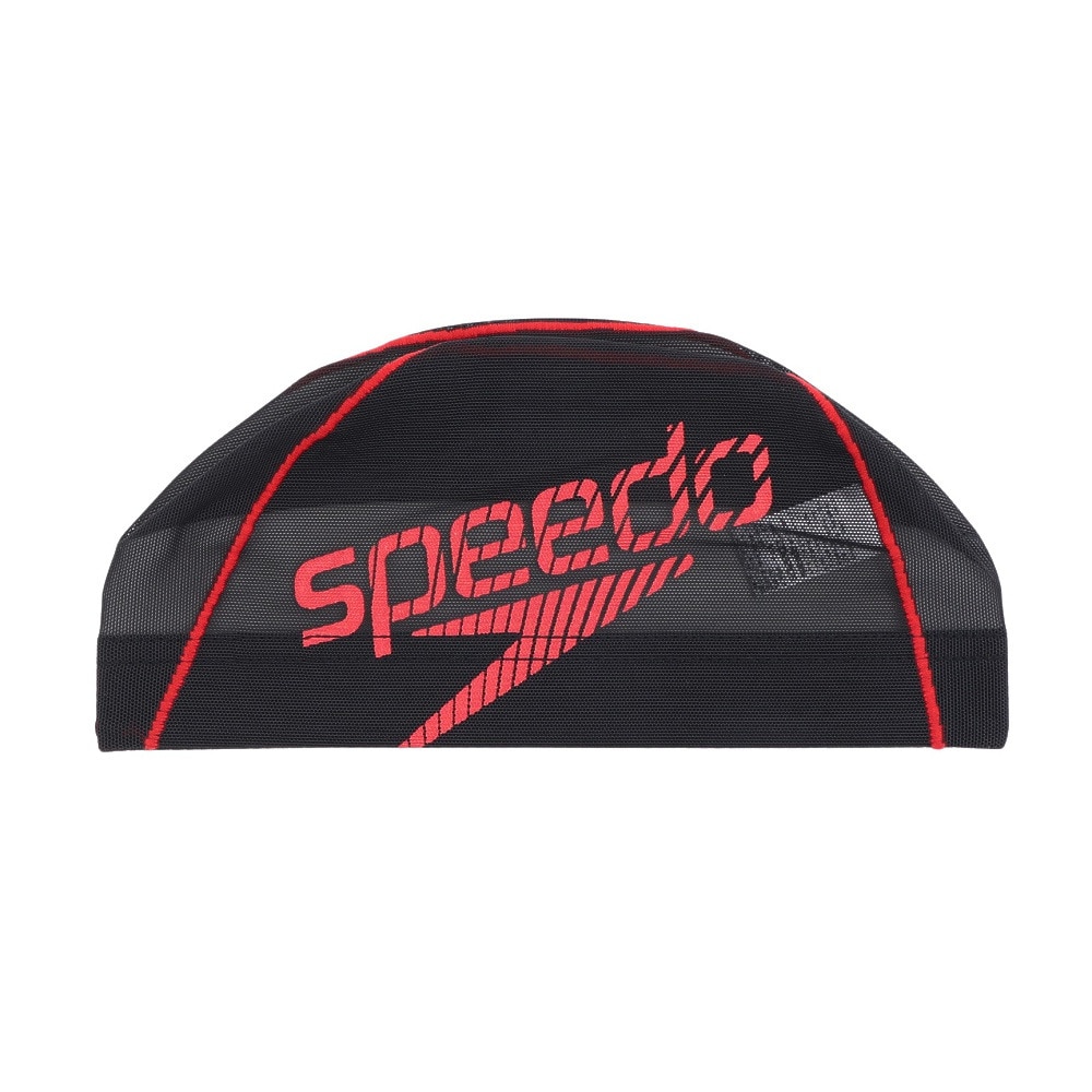 スピード（SPEEDO）（メンズ、レディース）水泳 メッシュキャップ ビームスタック SE12420 RE