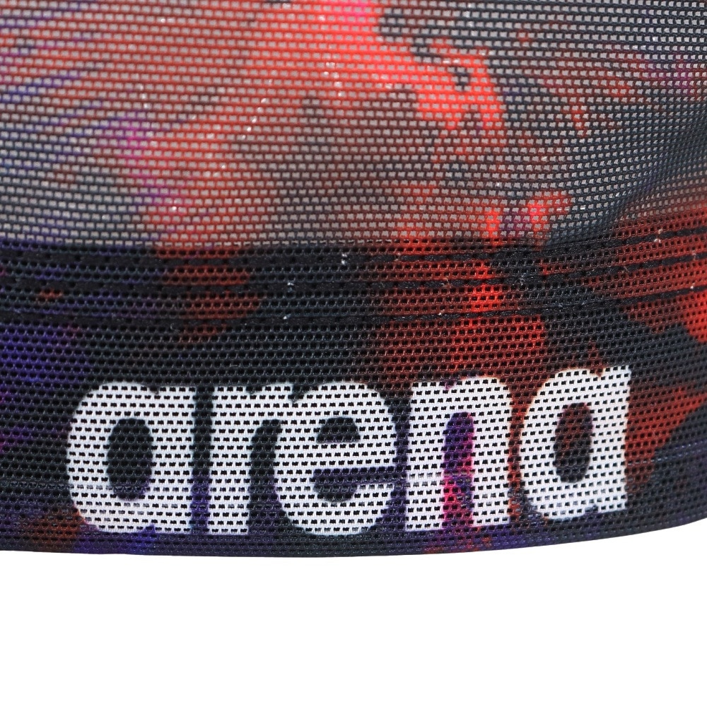 アリーナ（ARENA）（メンズ、レディース、キッズ）水泳 メッシュキャップ AS4FSC50U BKWH