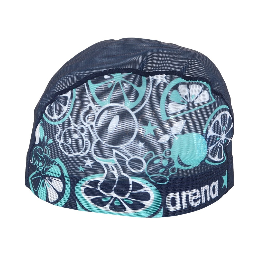 アリーナ（ARENA）（メンズ、レディース、キッズ）水泳 メッシュキャップ AS4FSC54U NVWH