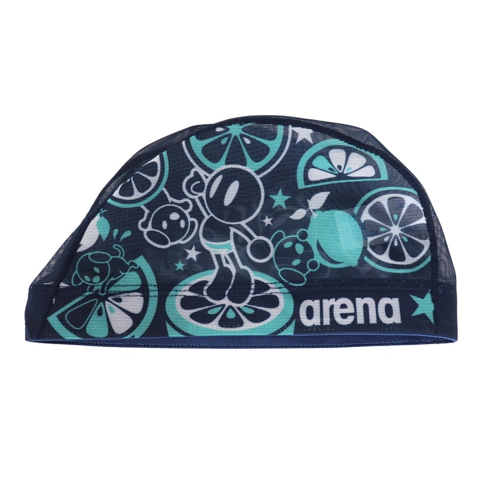 アリーナ（ARENA）（メンズ、レディース、キッズ）水泳 メッシュキャップ AS4FSC54U NVWH