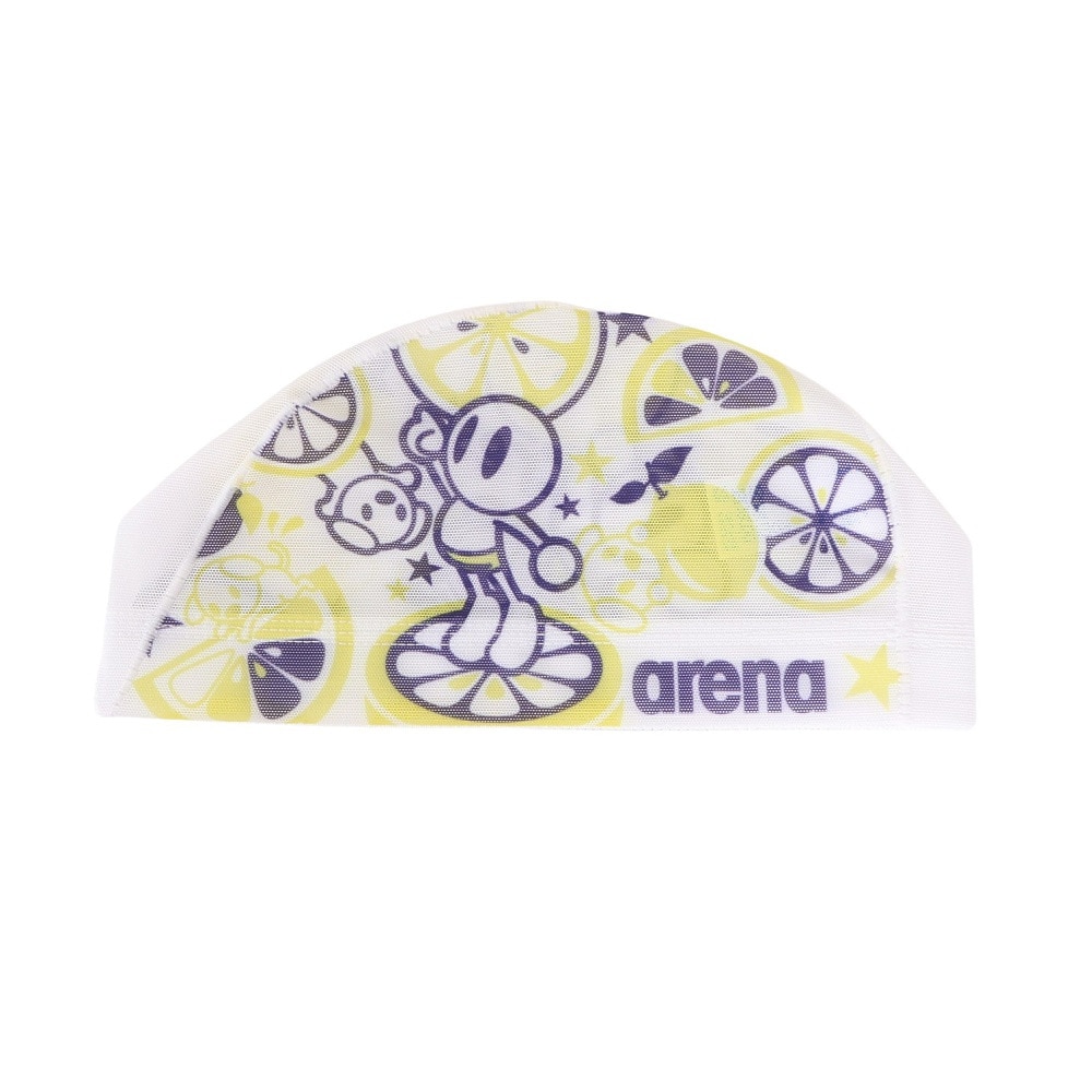 アリーナ（ARENA）（メンズ、レディース、キッズ）水泳 メッシュキャップ AS4FSC54U WHNV