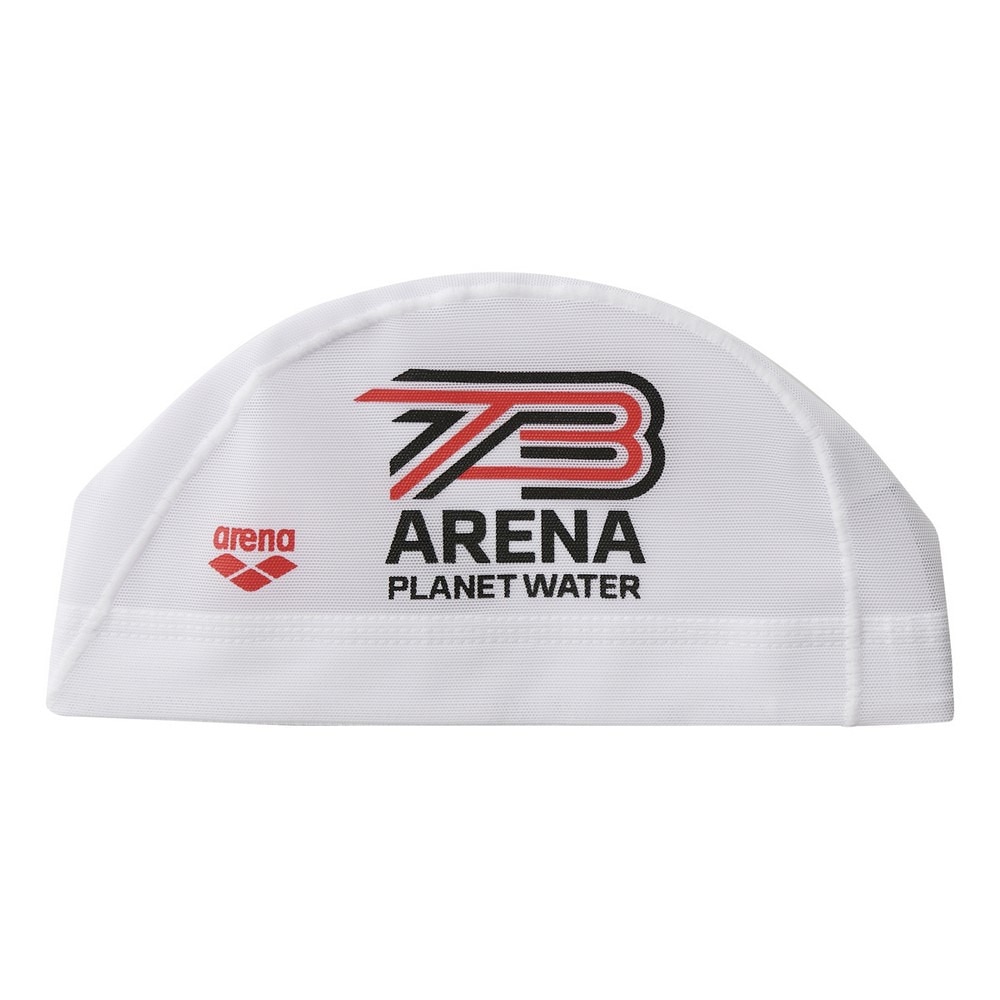 アリーナ（ARENA）（メンズ、レディース）水泳 メッシュキャップ AS4FSC53U WHRD