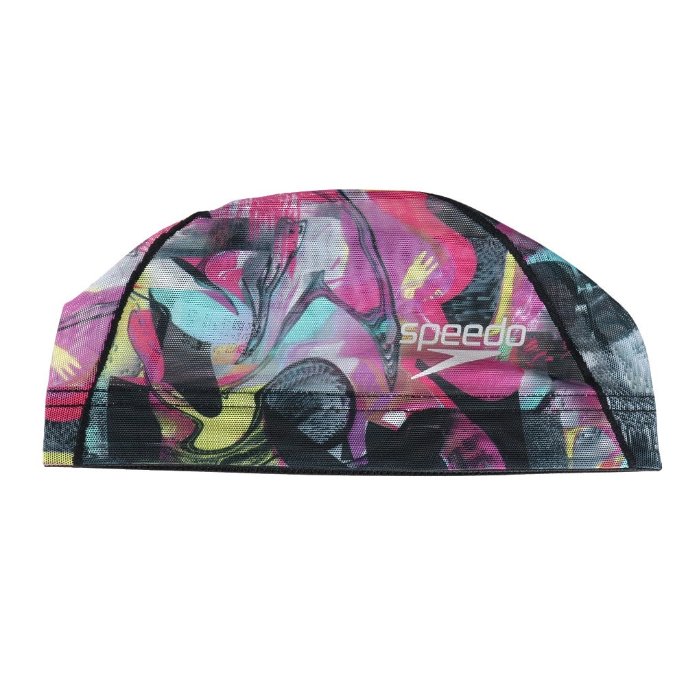 スピード（SPEEDO）（メンズ、レディース）水泳 モナメッシュキャップ SE12453 PL
