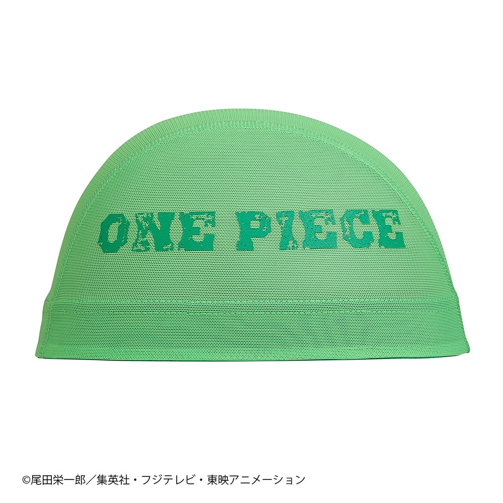 ミズノ（MIZUNO）（メンズ、レディース）スイムキャップ 水泳 ONE PIECE メッシュキャップ N2JWB59236 50-59cm 緑