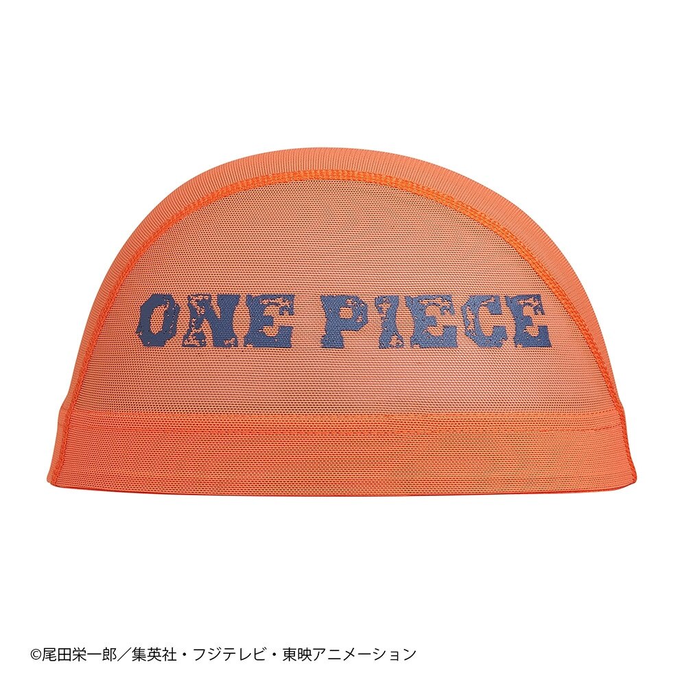 ミズノ（MIZUNO）（メンズ、レディース）スイムキャップ 水泳 ONE PIECE メッシュキャップ N2JWB59254 50-59cm オレンジ