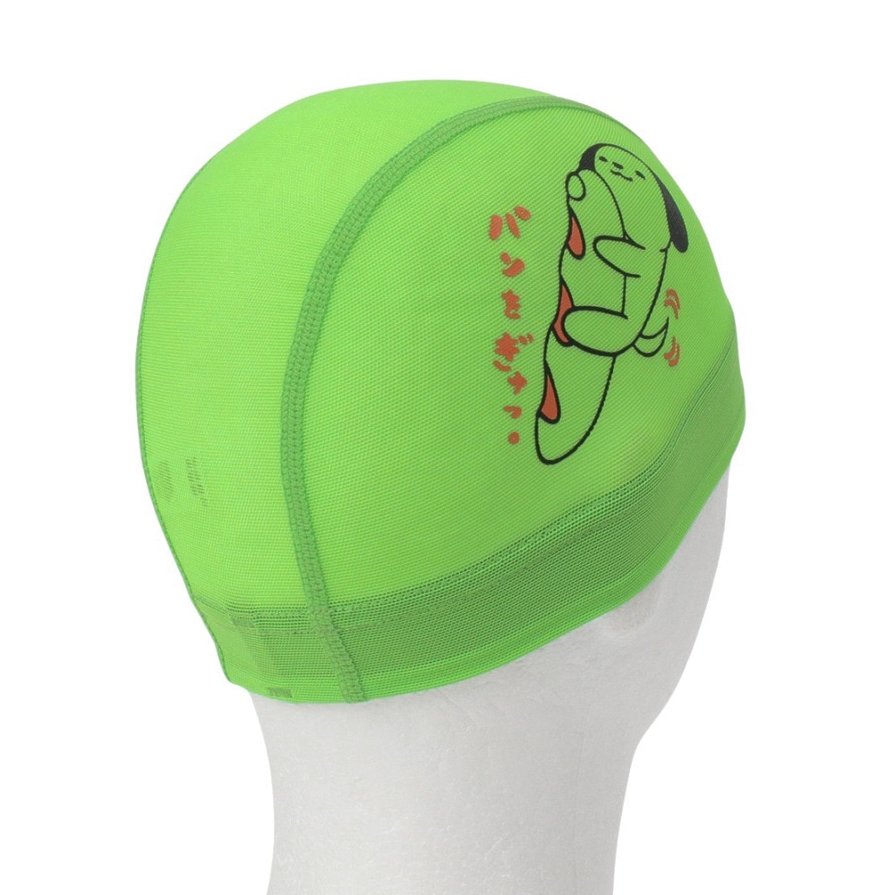 ミズノ（MIZUNO）（メンズ、レディース）水泳 スイムキャップ メッシュキャップ N2JWB50336 グリーン