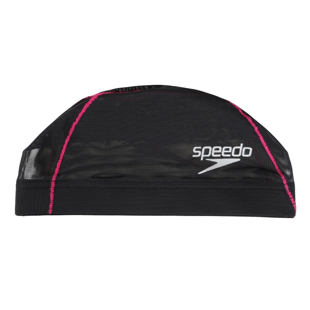 スピード（SPEEDO）（メンズ、レディース）水泳 メッシュキャップ ブーン ウェーブ SE12357 MA マゼンタ