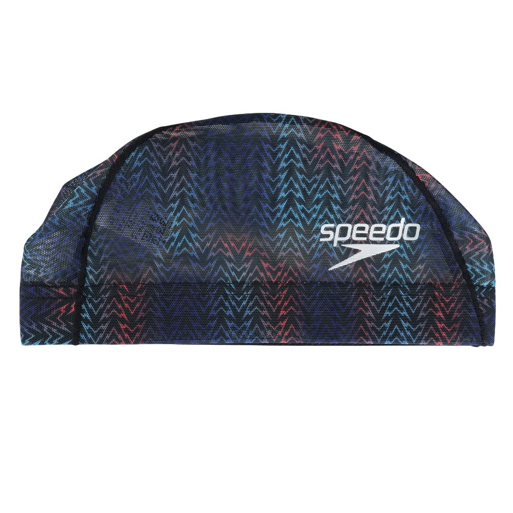 スピード（SPEEDO）（メンズ、レディース）水泳 イグナイトデンティクルメッシュキャップ SE12450 KB