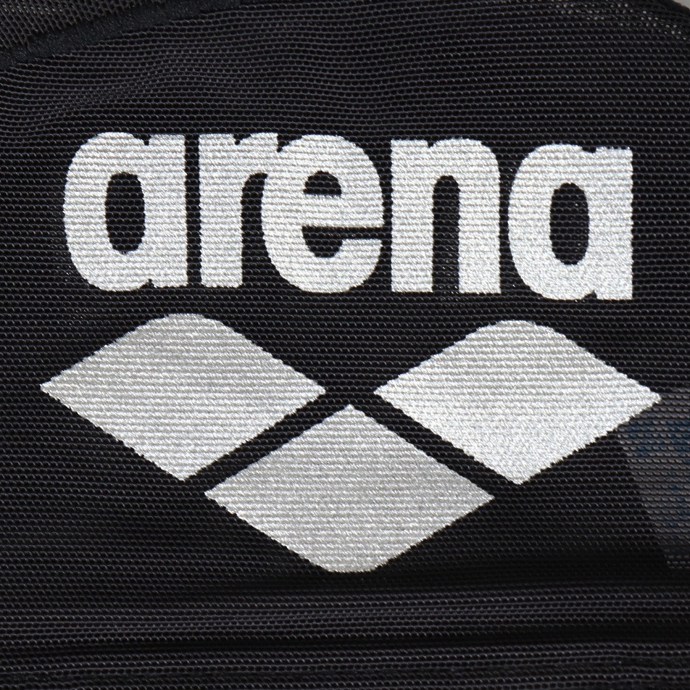 アリーナ（ARENA）（メンズ、レディース）水泳 メッシュキャップ AS5SSC41U BKSL