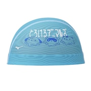 (メンズ、レディース)スイムキャップ 水泳 メッシュキャップ 限定 ターコイズ 50-59cm N2JWC50624 水泳帽 競泳 水泳用 練習用 ユニセックス