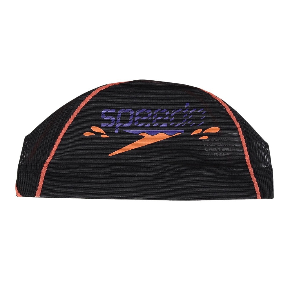 スピード（SPEEDO）（メンズ、レディース）水泳 メッシュキャップ ブーンウェーブ メッシュキャップ SE12357 FO