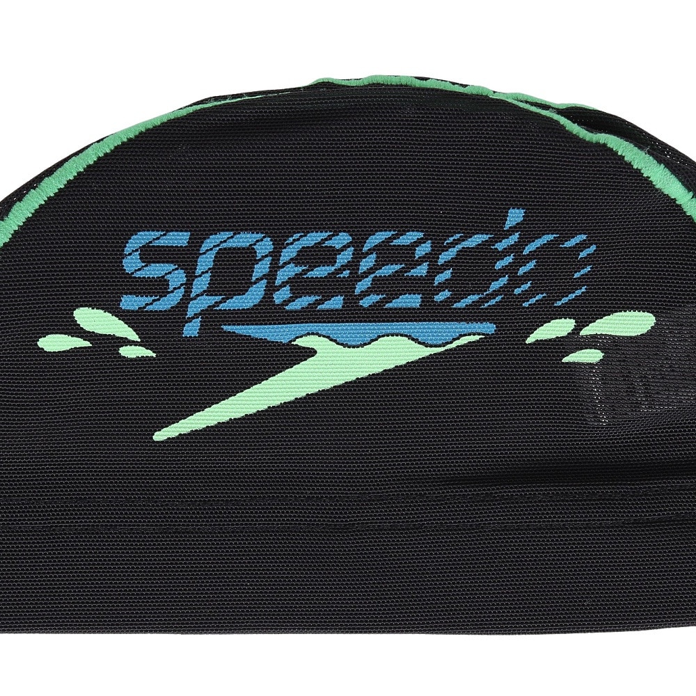 スピード（SPEEDO）（メンズ、レディース）水泳 メッシュキャップ ブーンウェーブ メッシュキャップ SE12357 LG