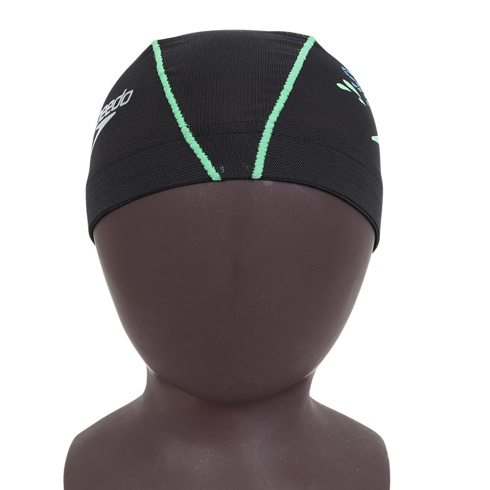 スピード（SPEEDO）（メンズ、レディース）水泳 メッシュキャップ ブーンウェーブ メッシュキャップ SE12357 LG