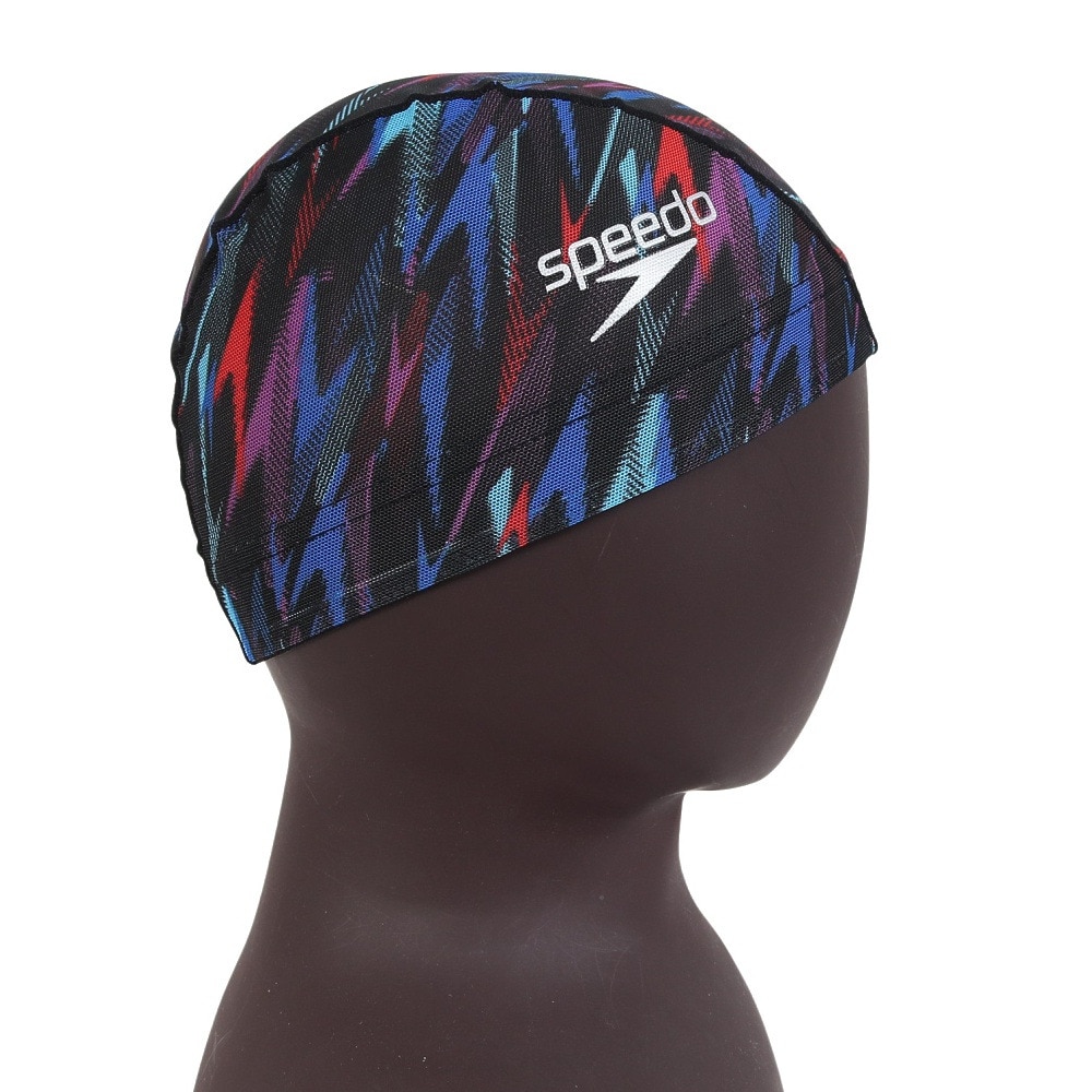 スピード（SPEEDO）（メンズ、レディース）水泳 メッシュキャップ ブーンブレイクアップ メッシュキャップ SE12501 RB