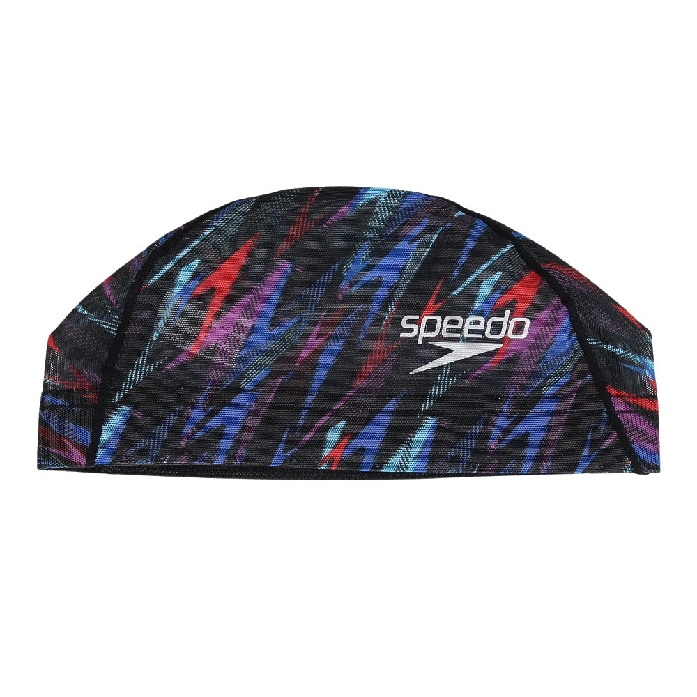 スピード（SPEEDO）（メンズ、レディース）水泳 メッシュキャップ ブーンブレイクアップ メッシュキャップ SE12501 RB