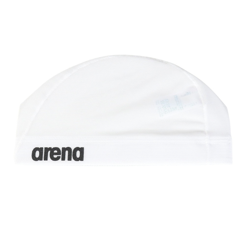 アリーナ（ARENA）（メンズ、レディース）水泳 メッシュキャップ WA承認モデル AS5SSC40U WHBK