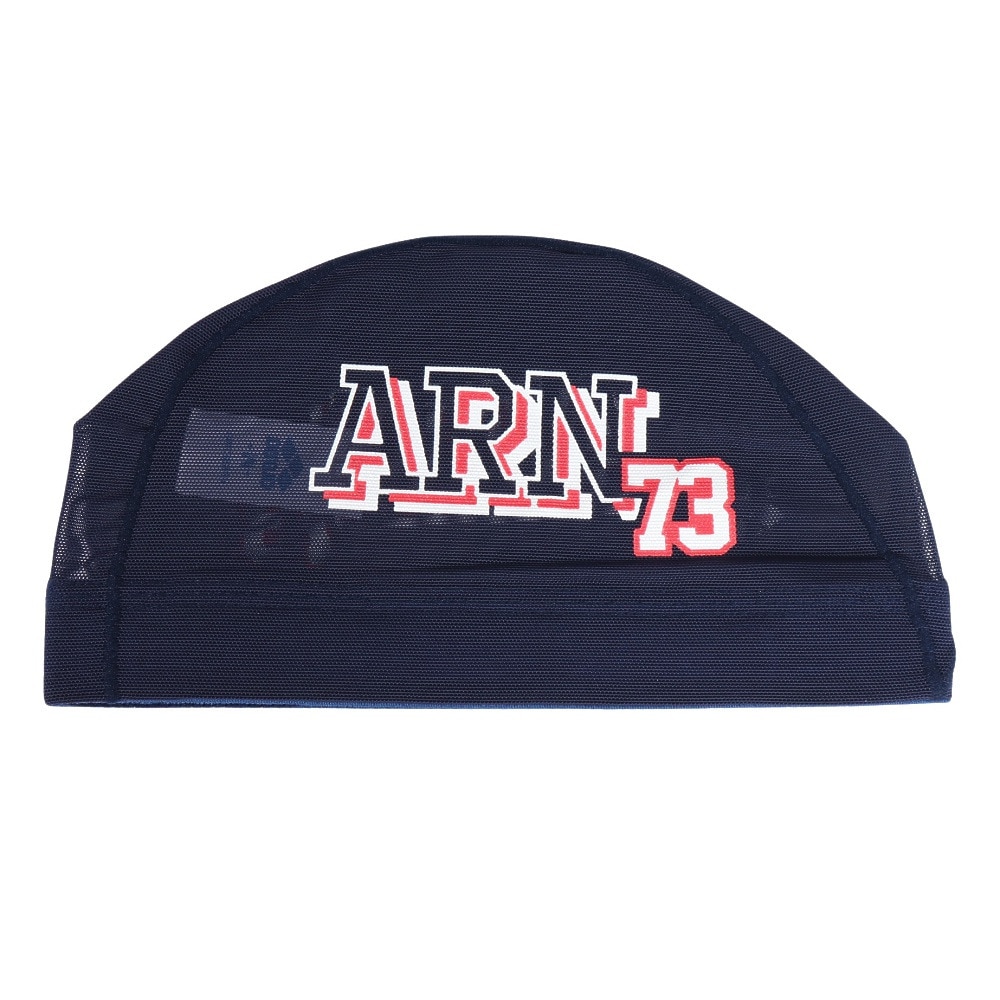 アリーナ（ARENA）（メンズ、レディース）メッシュキャップ 水泳 M-Lサイズ AS5SSC52U NVWH トレーニング 運動 スポーツ 練習用 公式大会 ロゴ入りおしゃれ