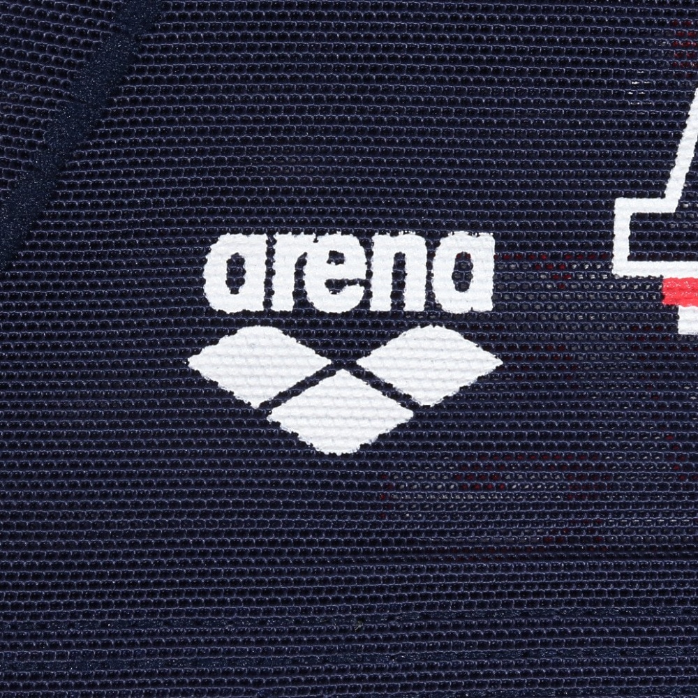 アリーナ（ARENA）（メンズ、レディース）メッシュキャップ 水泳 M-Lサイズ AS5SSC52U NVWH トレーニング 運動 スポーツ 練習用 公式大会 ロゴ入りおしゃれ